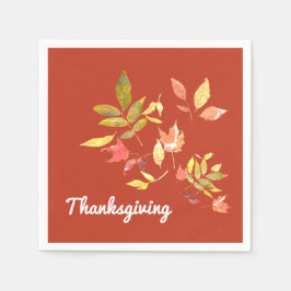 Thanksgiving Papier Napkins Servet