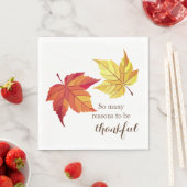 Thanksgiving Papier Napkins Servet (Insitu)