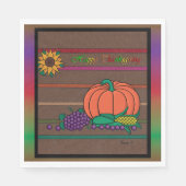 Thanksgiving Papier Napkins Servet (Voorkant)