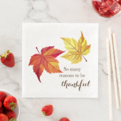 Thanksgiving Papier Napkins Servet (Insitu)