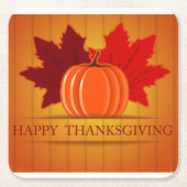 Thanksgiving papier onderzetter (Voorkant)