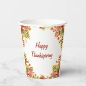 Thanksgiving Papieren Bekers (Voorkant)