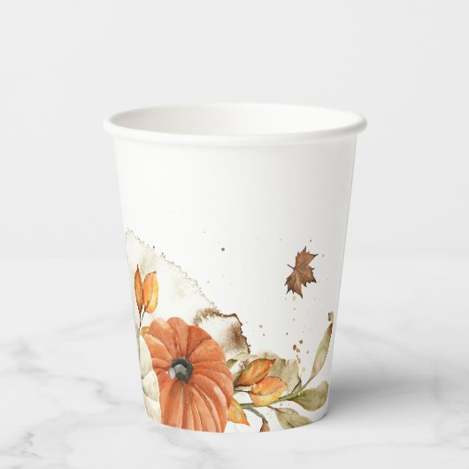 Thanksgiving Papieren Bekers (Achterkant)