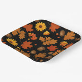Thanksgiving papieren borden bordje (Gebogen)