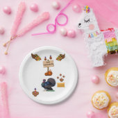 Thanksgiving papieren borden papieren bordje (Feest)