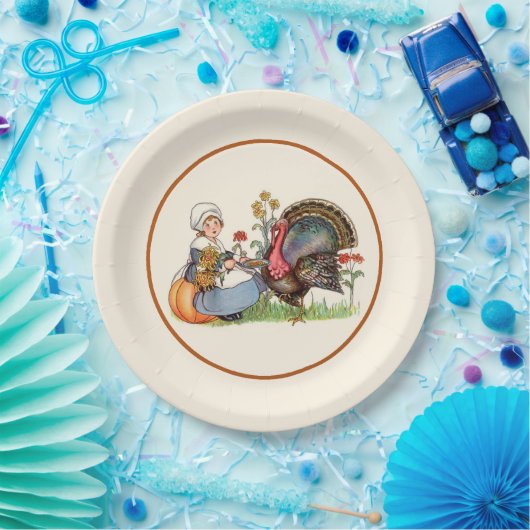 Thanksgiving Papieren Bordje (Feest)