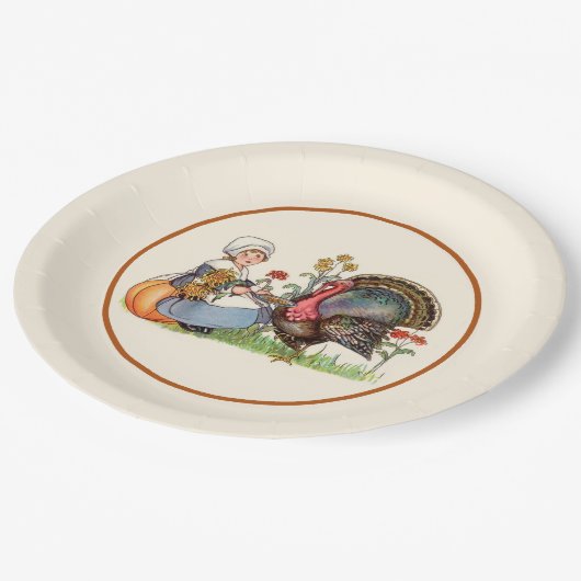  Thanksgiving Papieren Bordje (Gekanteld)