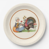  Thanksgiving Papieren Bordje (Voorkant)