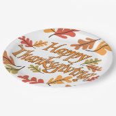 Thanksgiving Papieren Bordje (Gekanteld)