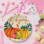 Thanksgiving Papieren Bordje (Feest)