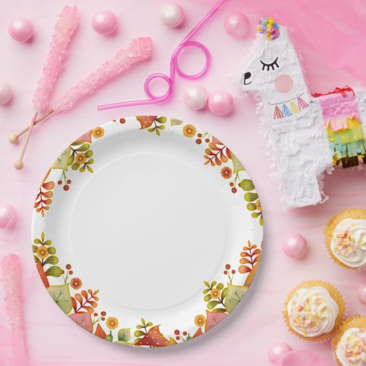 Thanksgiving Papieren Bordje (Feest)