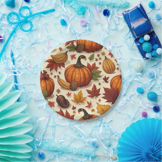 Thanksgiving Papieren Bordje (Feest)