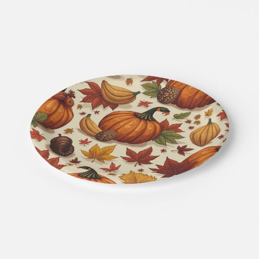 Thanksgiving Papieren Bordje (Gekanteld)