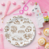 Thanksgiving Papieren Bordje (Feest)