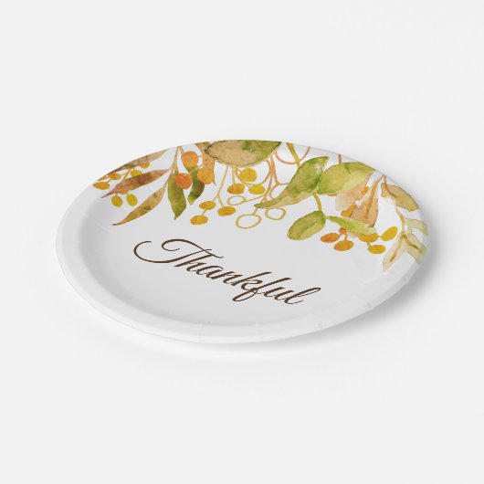 Thanksgiving Papieren Bordje (Gekanteld)