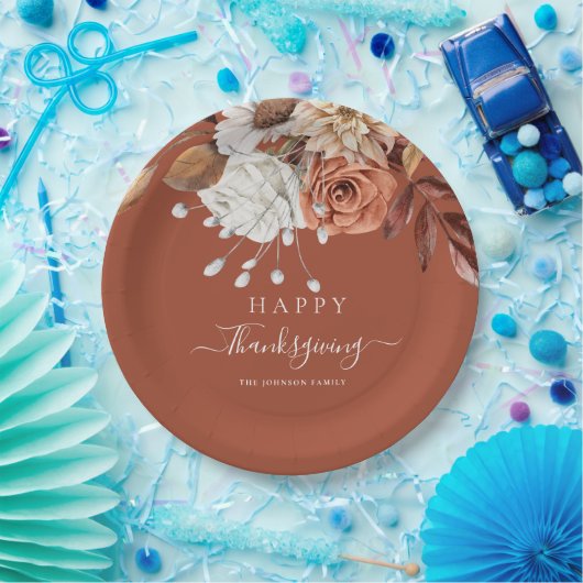 Thanksgiving Papieren Bordje (Feest)