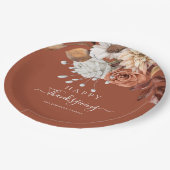 Thanksgiving Papieren Bordje (Gekanteld)