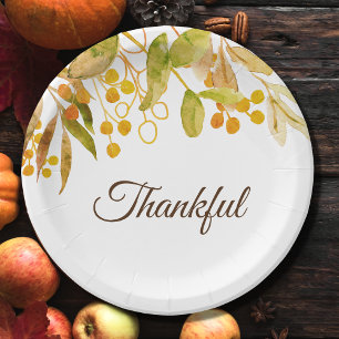 Thanksgiving Papieren Bordje