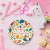 Thanksgiving Papieren Bordje (Feest)