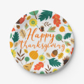 Thanksgiving Papieren Bordje (Voorkant)