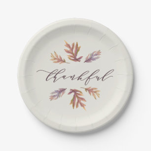 Thanksgiving Papieren Bordje