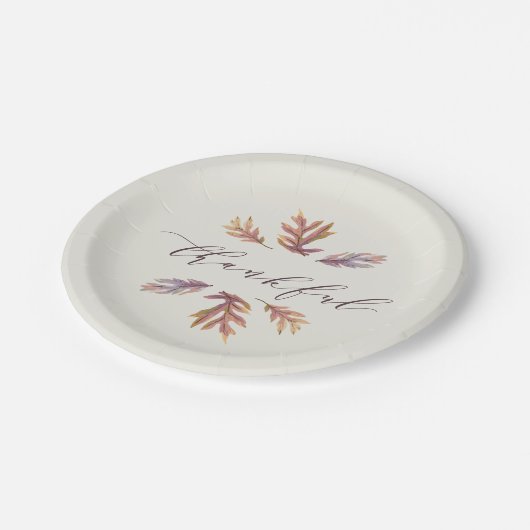 Thanksgiving Papieren Bordje (Gekanteld)