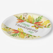Thanksgiving Papieren Bordje (Gekanteld)