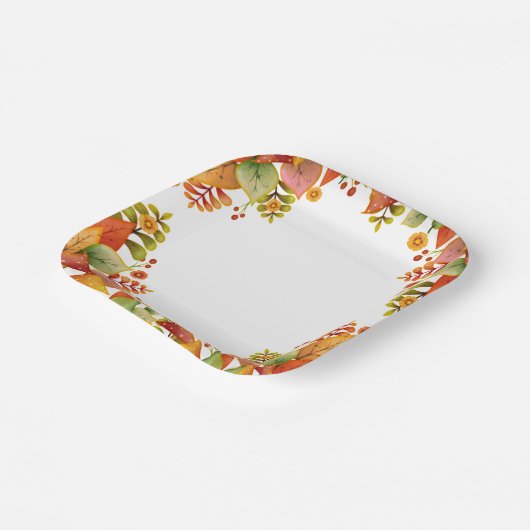 Thanksgiving Papieren Bordje (Gebogen)