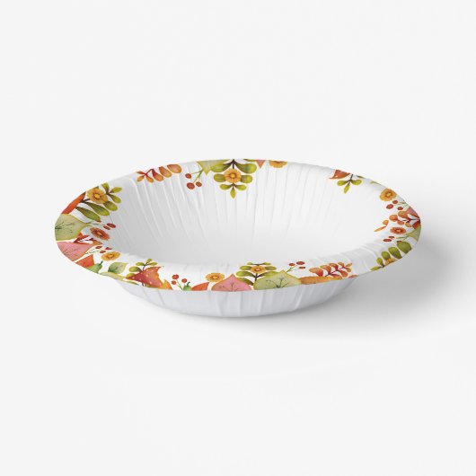 Thanksgiving Papieren Kommen (Gebogen)