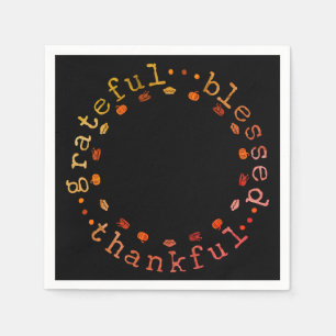 Thanksgiving papieren servet