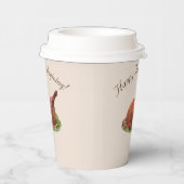 Thanksgiving Papierkop Papieren Bekers (Rechts)