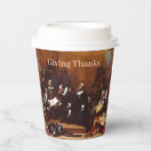 Thanksgiving Papierkop Papieren Bekers (Voorkant)