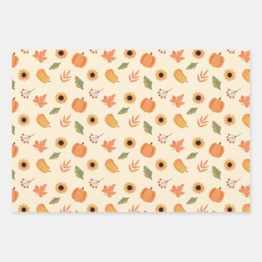 Thanksgiving papierlade voor onmiddellijke verpakk inpakpapier vel (Voorkant)