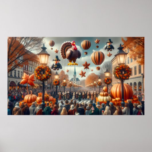 Thanksgiving Parade Poster (Voorkant)