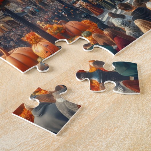 Thanksgiving Parade Puzzel Legpuzzel (Zijkant)