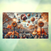 Thanksgiving Parade Window Cling Raamsticker (Vel 3)