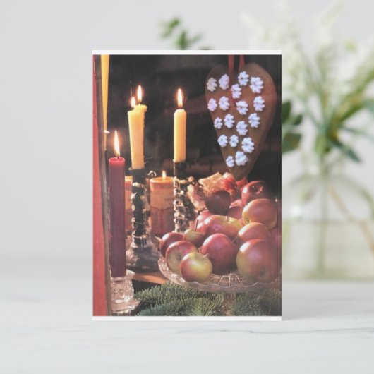 **THANKSGIVING PARTIJ OF DINNER** INVITATIE KAART (Staand voorkant)