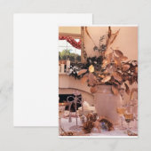 **THANKSGIVING PARTIJ OF DINNER** INVITATIE KAART (Voorkant / Achterkant)