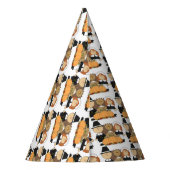 Thanksgiving Partij Pet/Pelgrims Feesthoedjes (Achterkant)