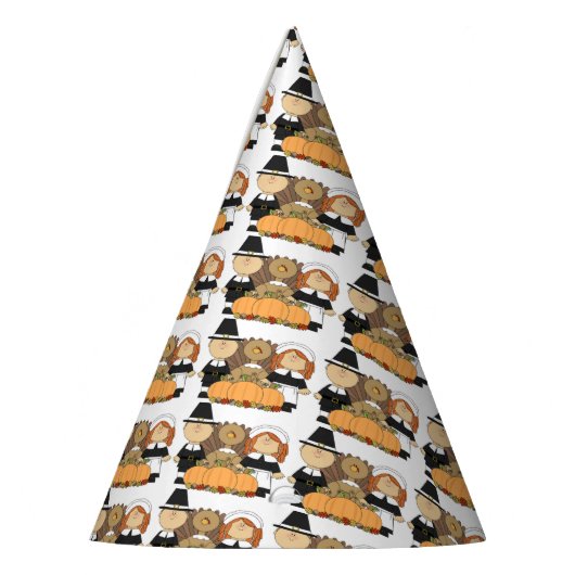 Thanksgiving Partij Pet/Pelgrims Feesthoedjes (Links)
