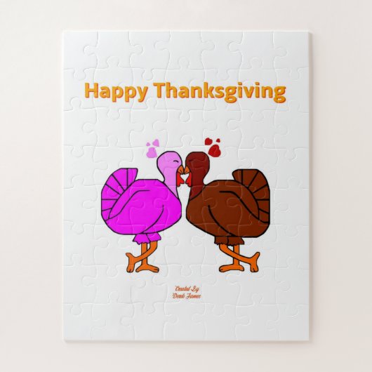Thanksgiving Passie Puzzle 16 x 20 inch Legpuzzel (Verticaal)