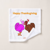 Thanksgiving Passion Bathroom-handdoekset Bad Handdoek (Wasdoekje)