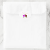 Thanksgiving Passion Heart Sticker (Tas)