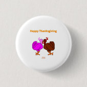 Thanksgiving Passion Round Button (Voorkant)