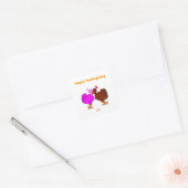 Thanksgiving Passion Square Sticker (Envelop)