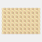 Thanksgiving Patroon Inpakpapier Vel (Voorkant 2)