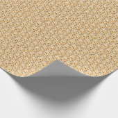Thanksgiving patroondeken cadeaupapier (Hoek)