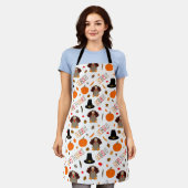 Thanksgiving-patroontroebel bevestigen geeft Bedan Schort (Gedragen)