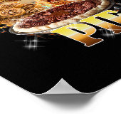 Thanksgiving Pecan Pie Bootleg 90's Rap Rock Retro Poster (Hoek)