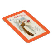 Thanksgiving Pelgrim Cook Magneet (Rechterzijde)